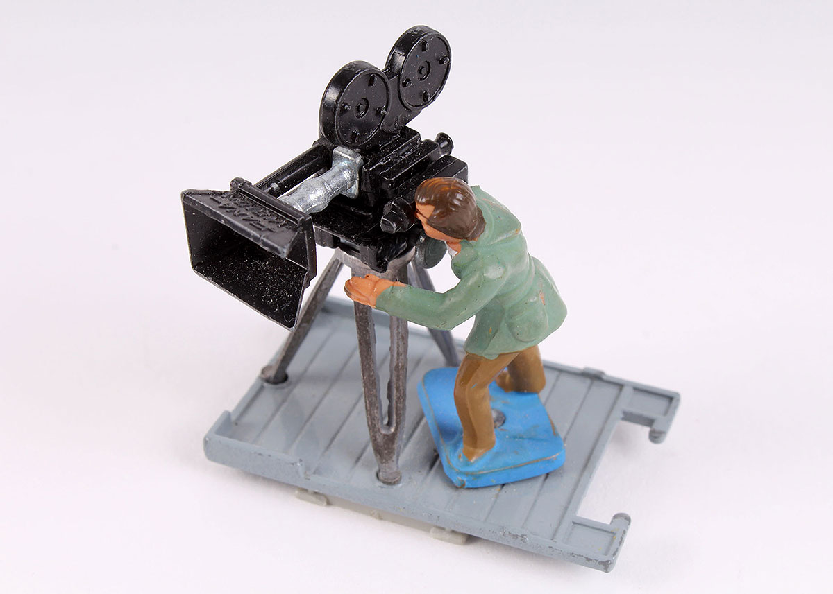 Corgi Toys Commer Bus and Film Crew