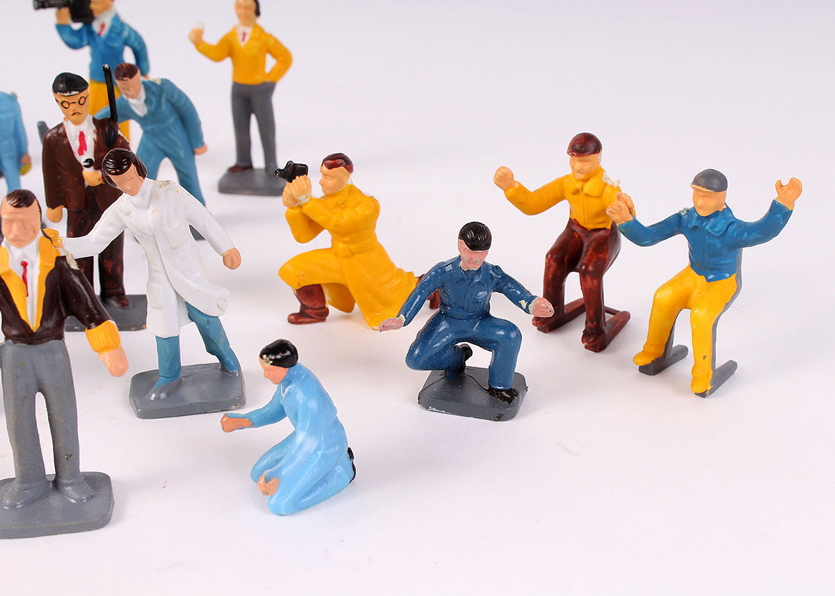 Corgi Toys Commer Bus and Film Crew