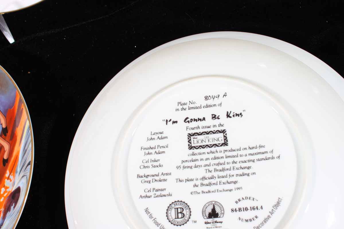 Disney Collector Plates