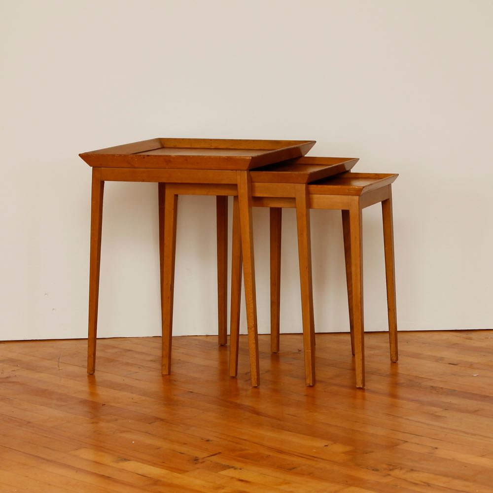 Modern Nesting Tables from John Widdicomb Furniture