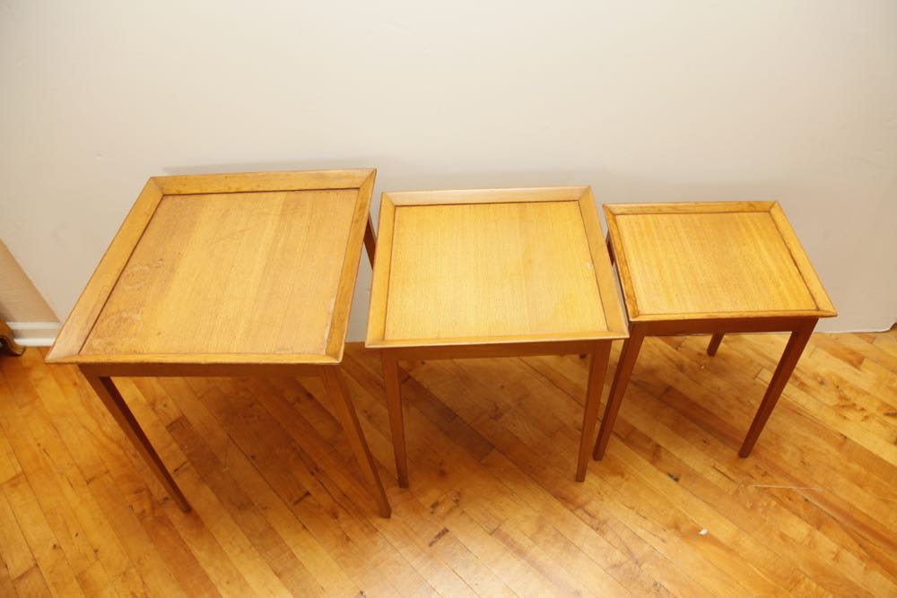 Modern Nesting Tables from John Widdicomb Furniture