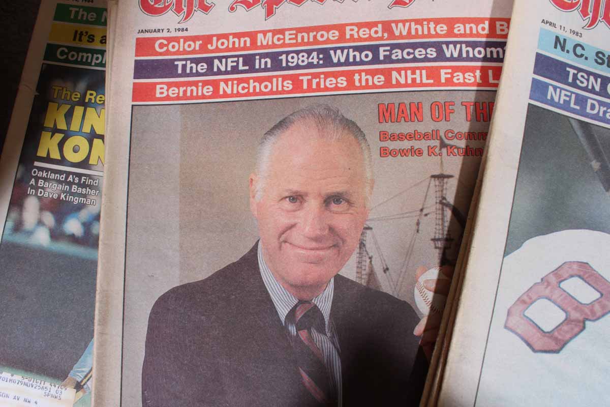 1980s Issues of "The Sporting News" Sports Newspaper
