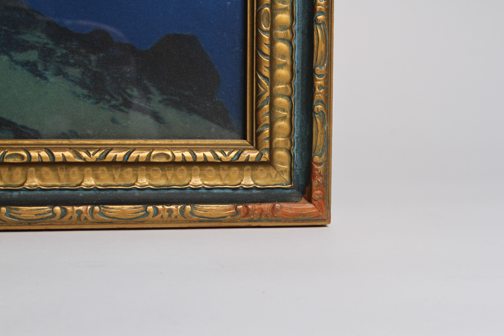 Maxfield Parrish "Stars" Offset Lithograph