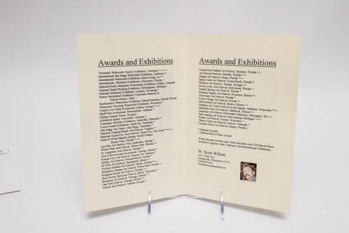 Original Mixed-Media Drawing by Artist W. Scott Wilson