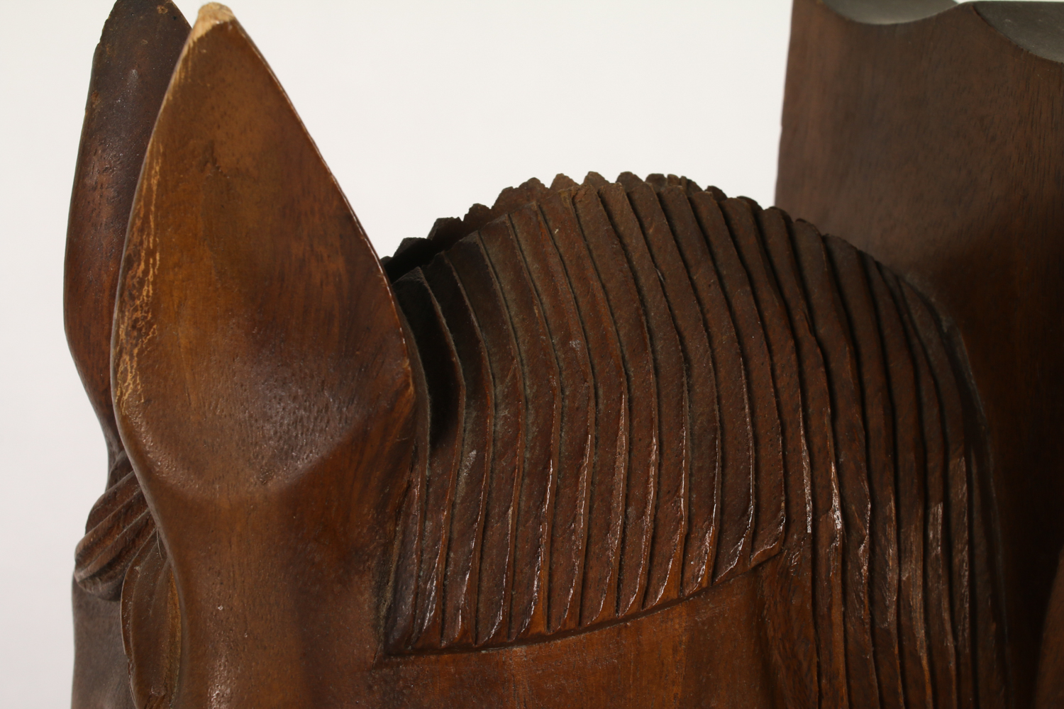 Set of Vintage Books and Carved Horse Bookend