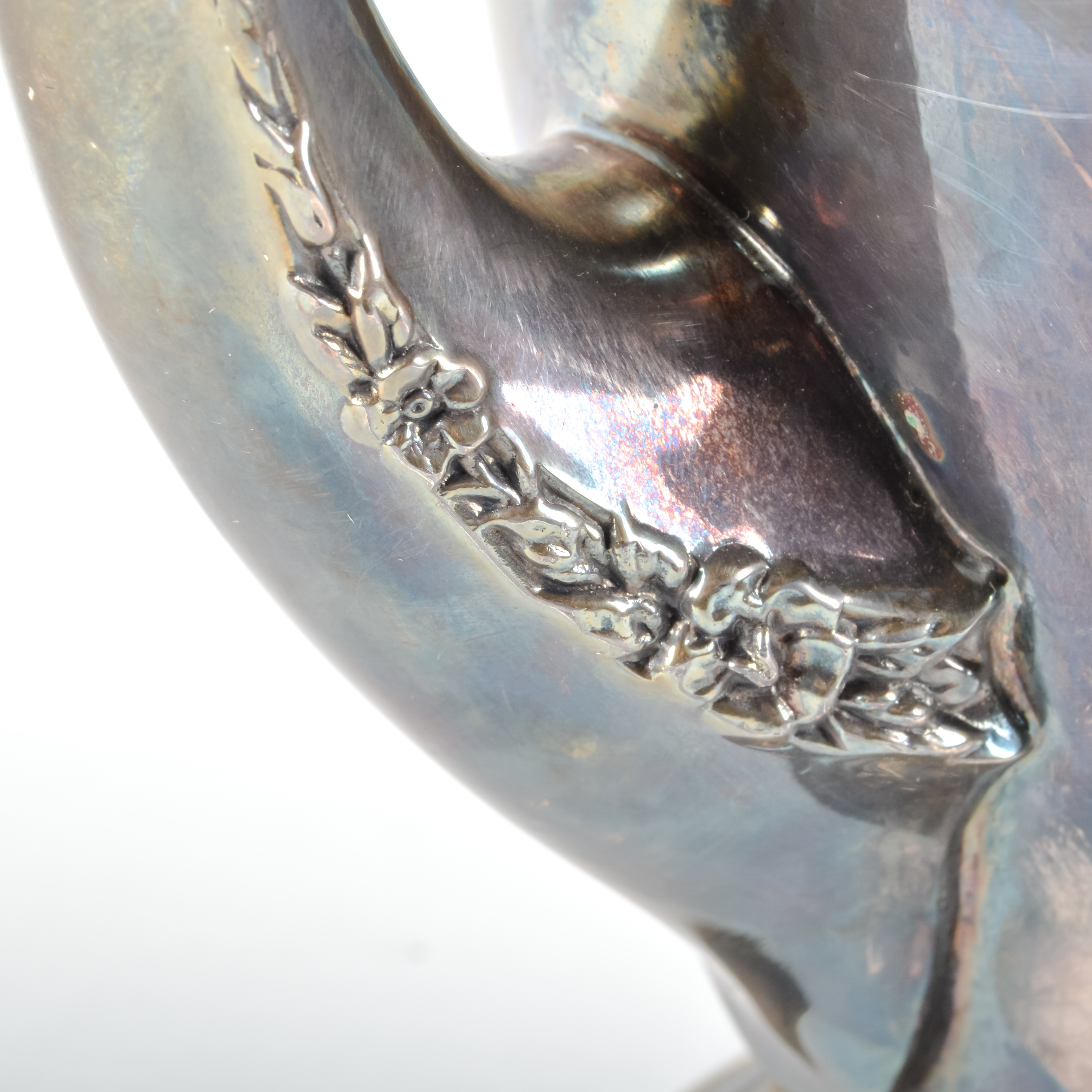 Vintage Wm. Rogers & Son Silver Plate "Primrose" Teapot