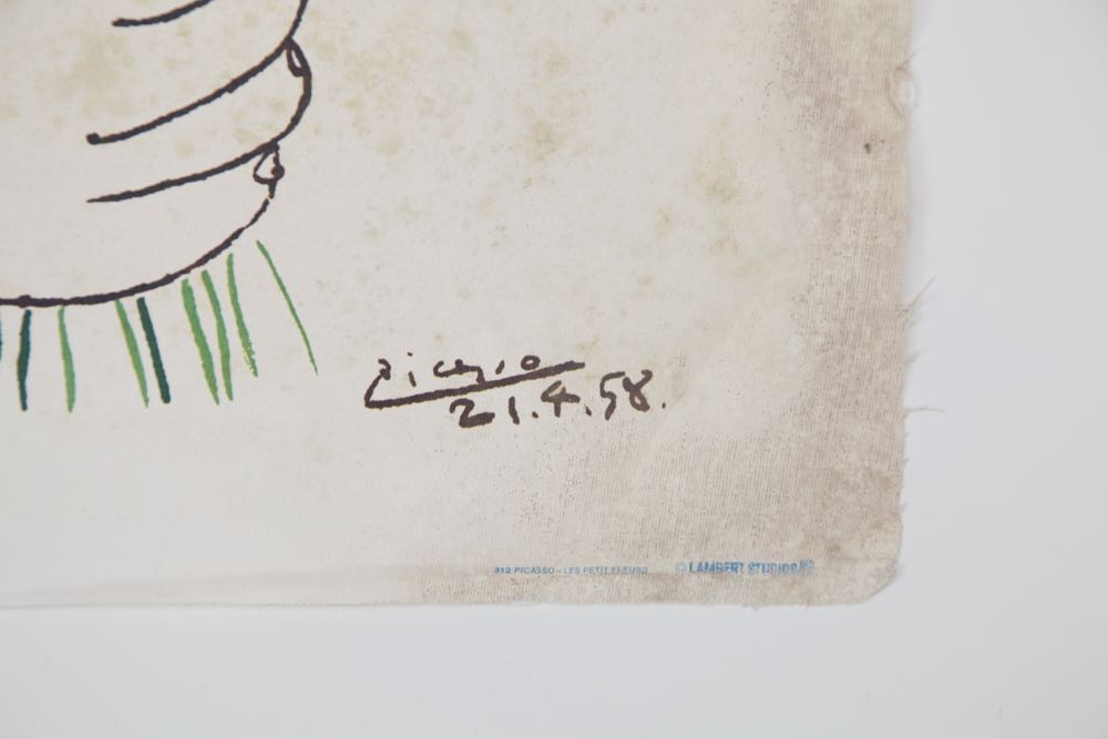 Lambert Studios "Bouquet of Peace" Picasso Reproduction on Canvas