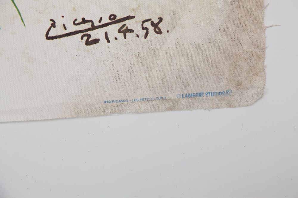 Lambert Studios "Bouquet of Peace" Picasso Reproduction on Canvas