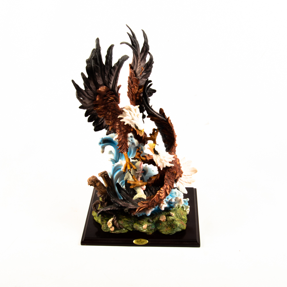 De Capoli Statuette of Eagles