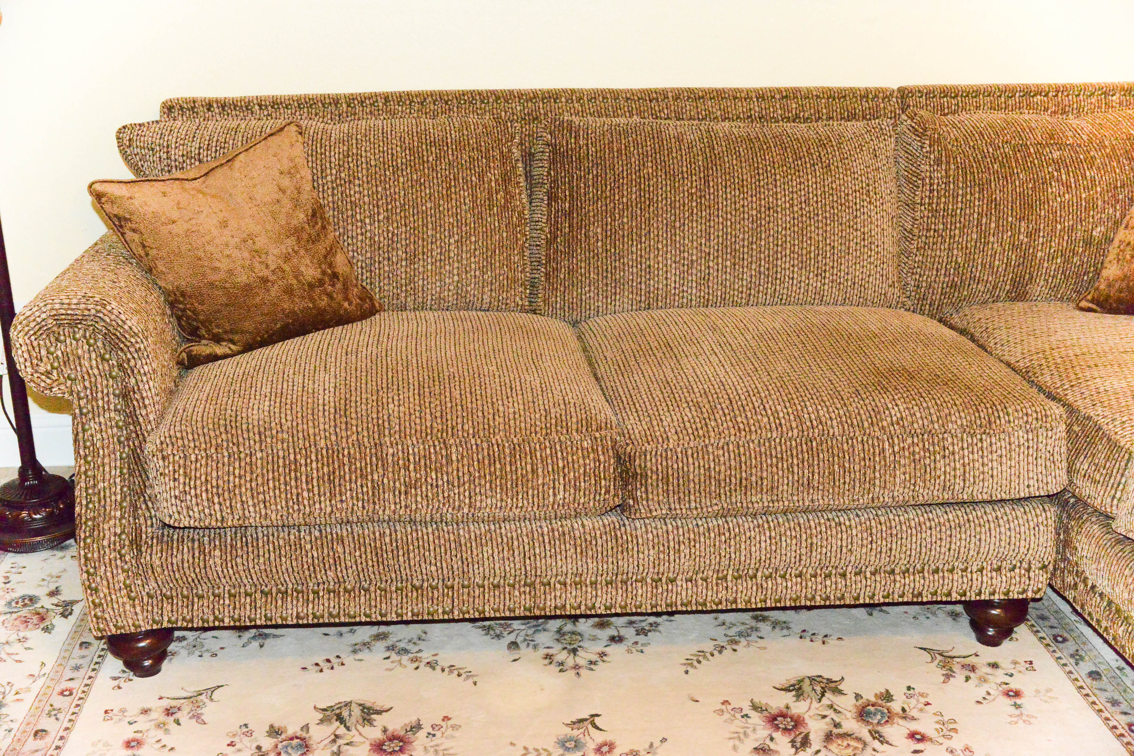 Robert Michael Love Seat and Sofa Sectional