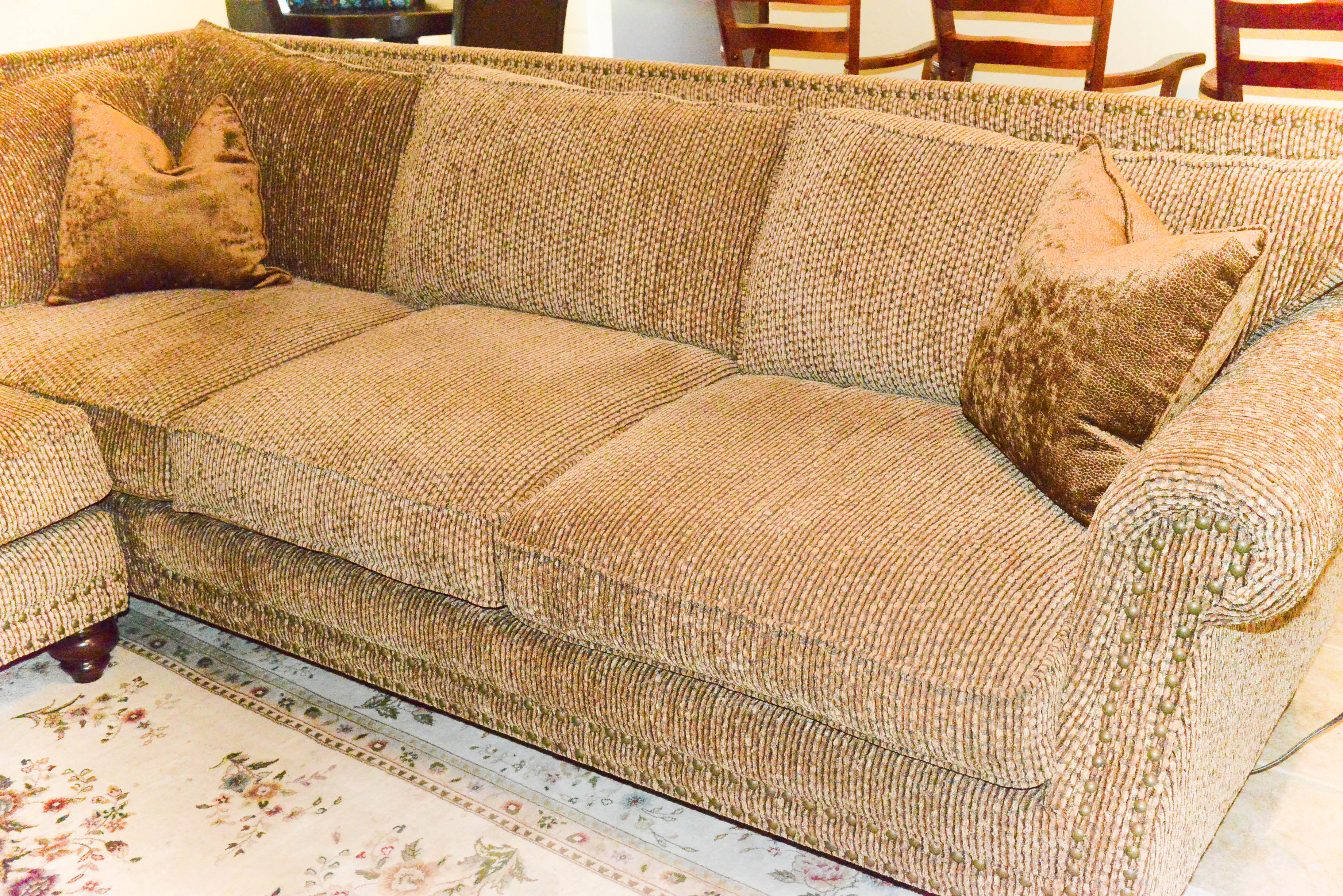 Robert Michael Love Seat and Sofa Sectional