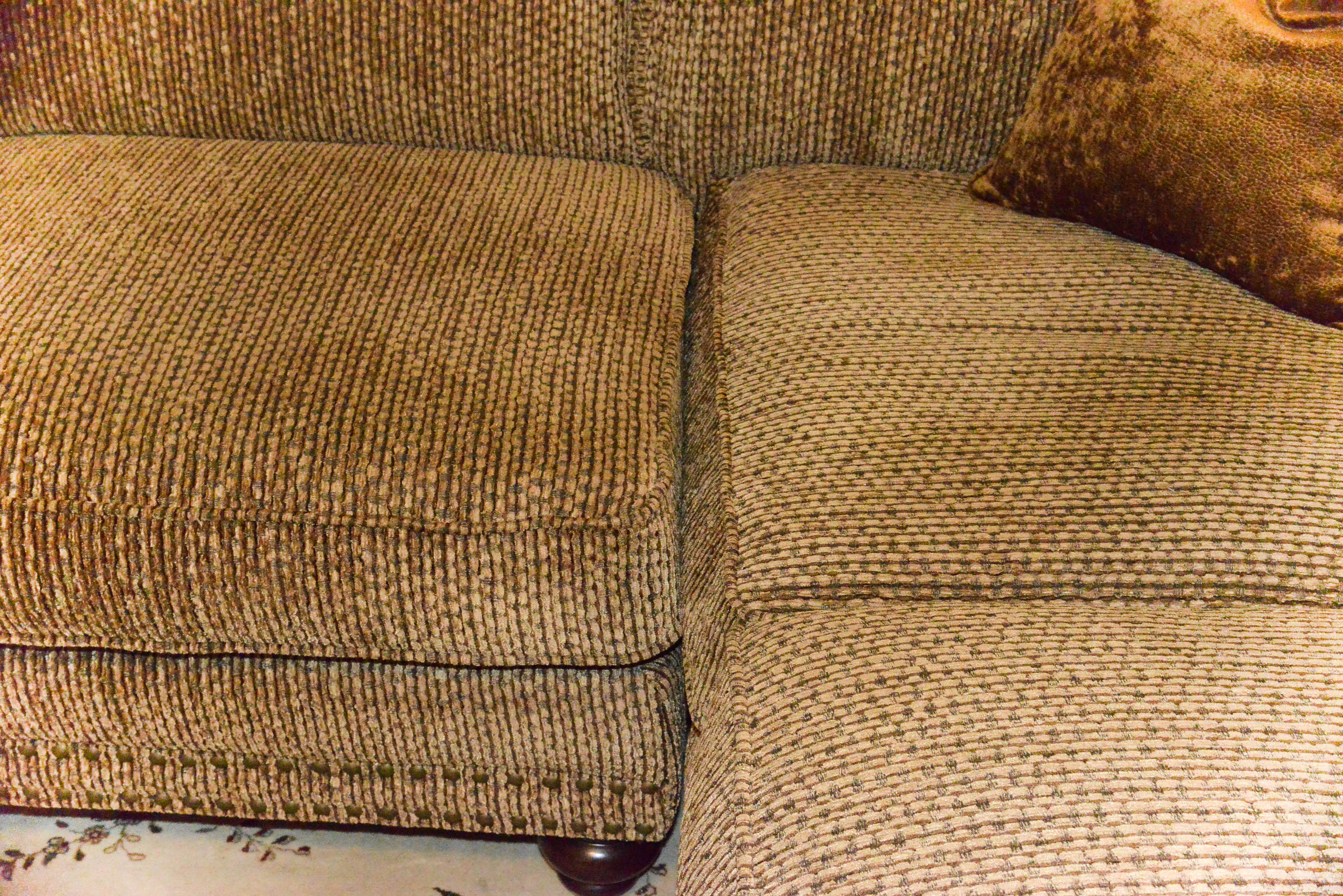 Robert Michael Love Seat and Sofa Sectional