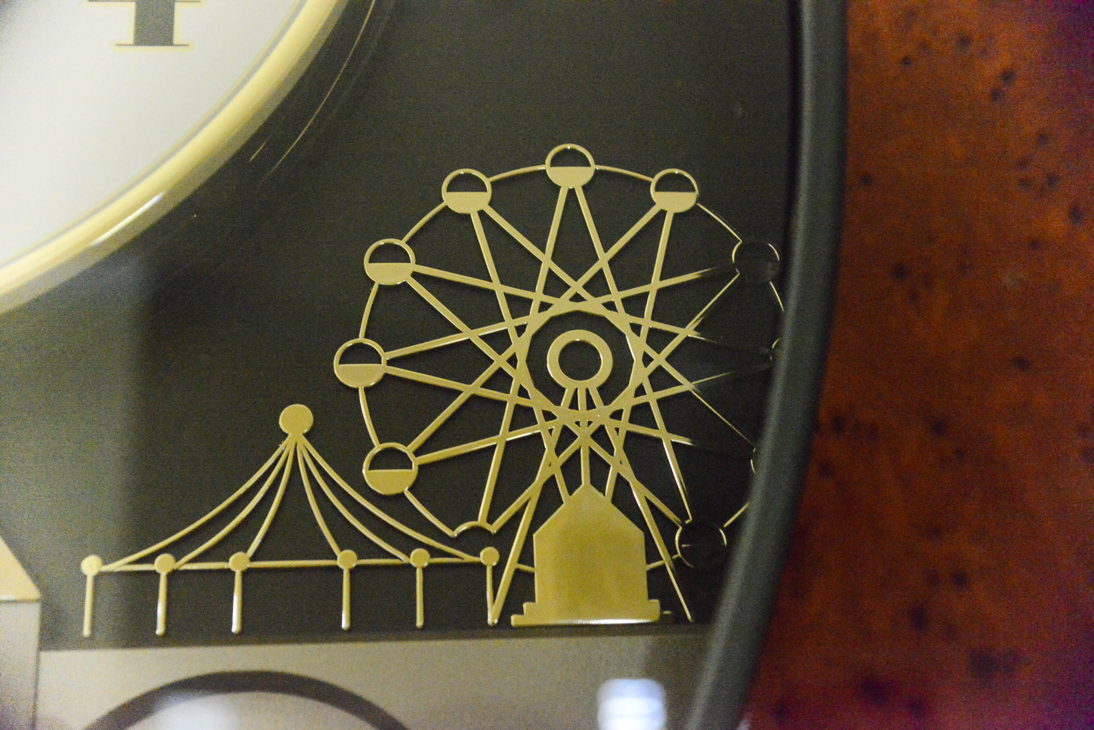 Rhythm Small World Magic Motion Wall Clock