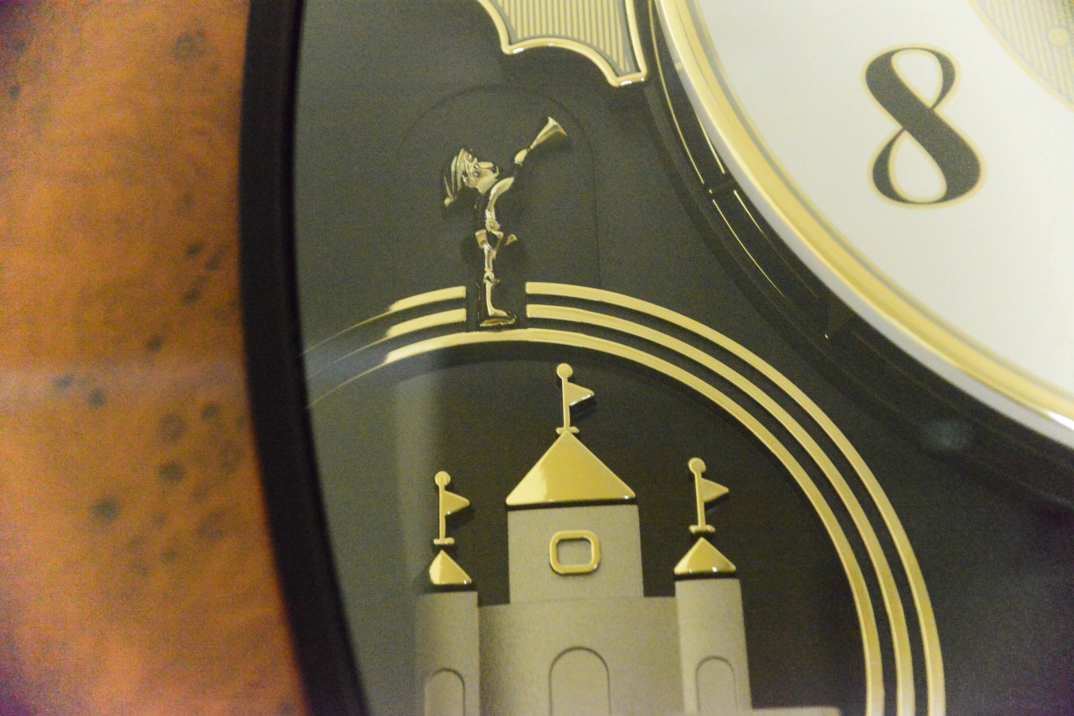 Rhythm Small World Magic Motion Wall Clock