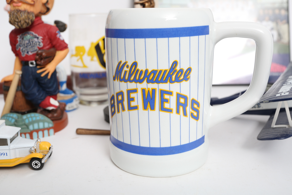 Collection of Milwaukee Brewers Baseball Memorabilia