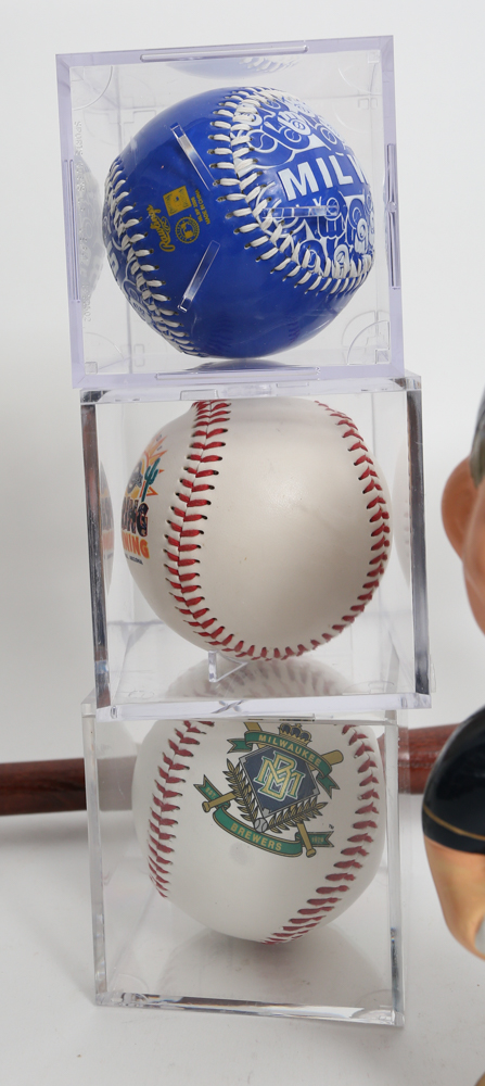 Collection of Milwaukee Brewers Baseball Memorabilia