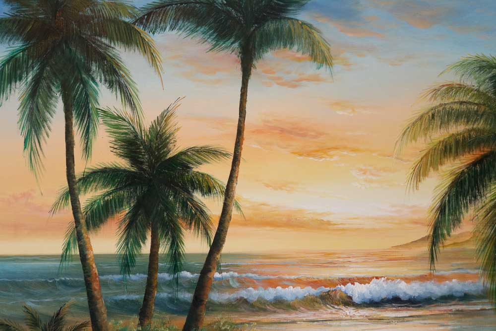 Original Oil on Canvas by W. Riley