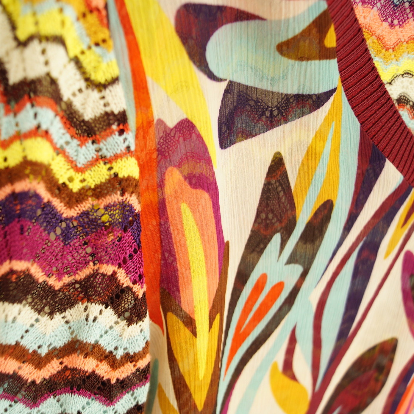 Coordinating Missoni for Target Sweater and Rain Boots