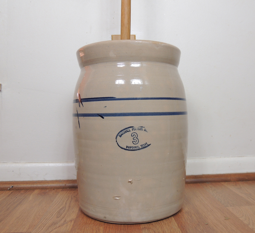 Marshall Pottery 3 Gallon Butter Churn Crock