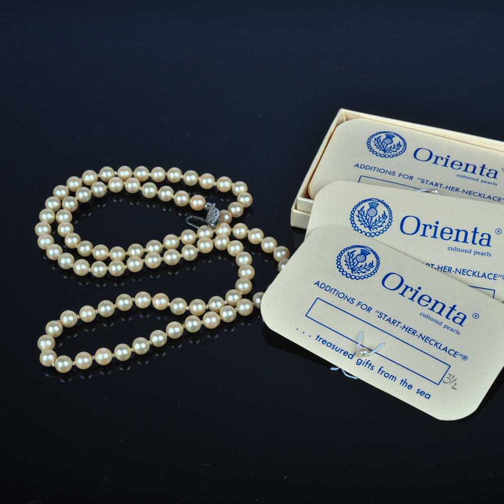 Collection of Cultured Pearls