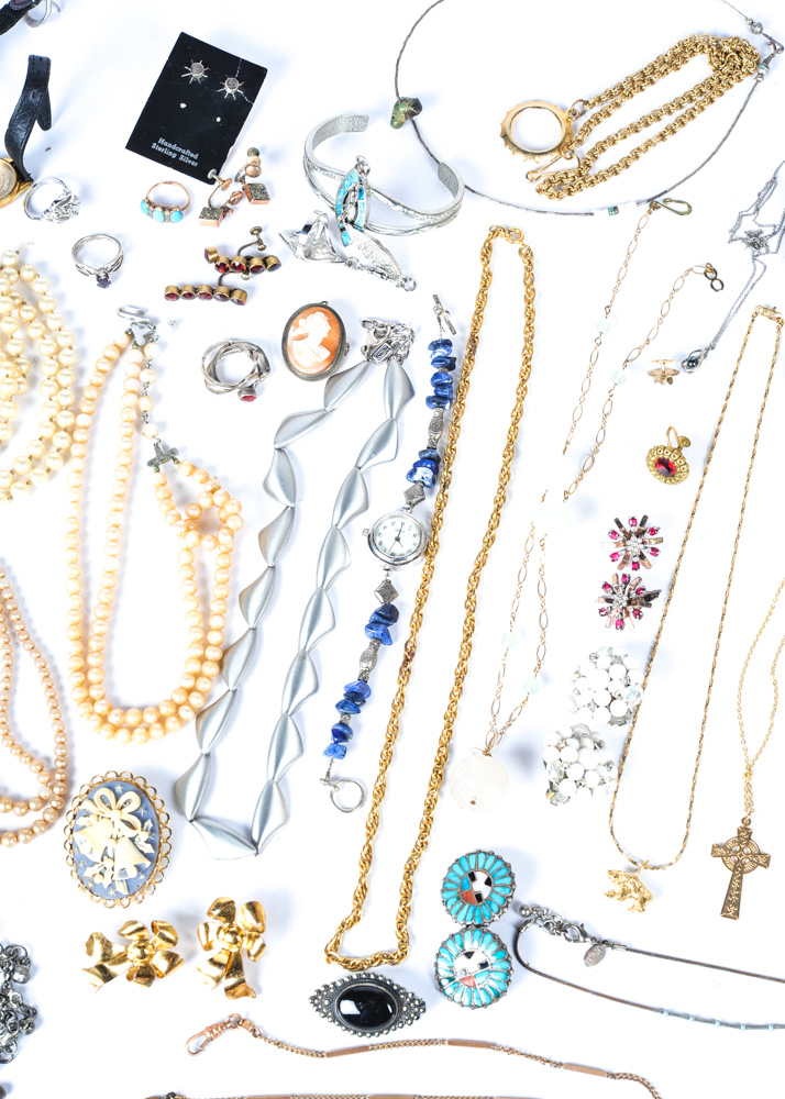 Collection of Delicate Costume Jewelry