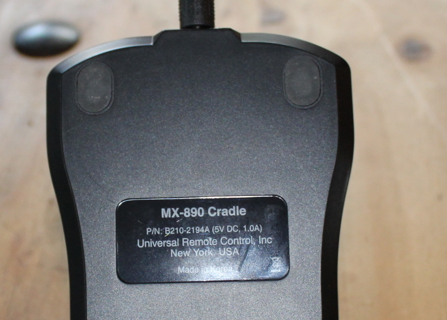 URC MX-890 Digital Universal Remote and Base Station