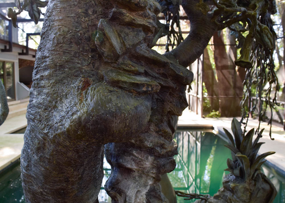 Large Bronze Fountain after Auguste Moreau