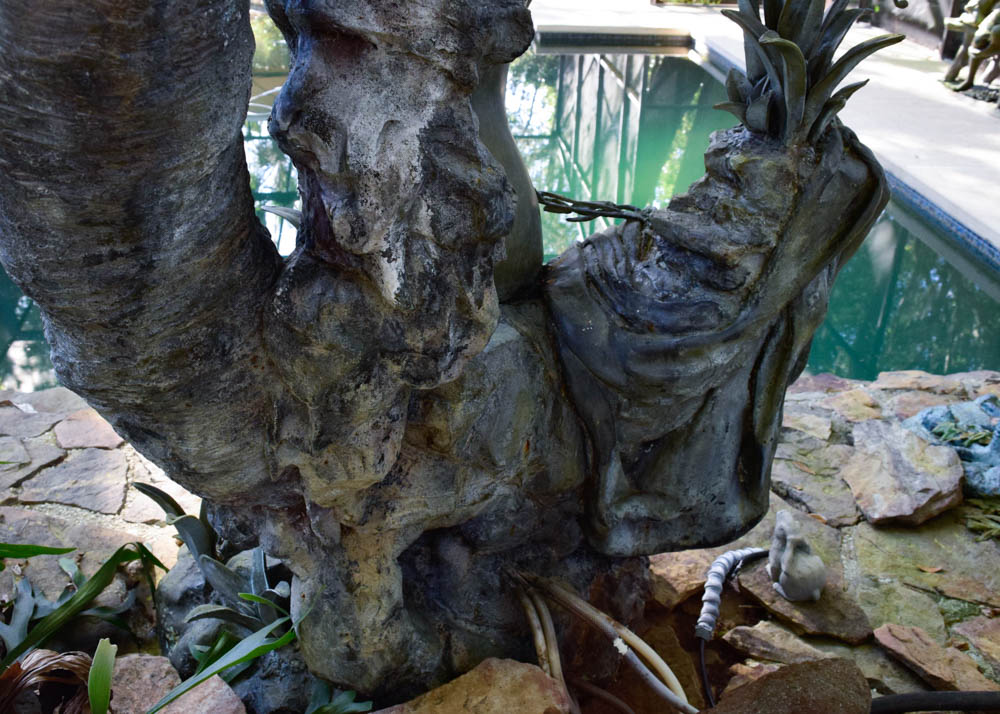 Large Bronze Fountain after Auguste Moreau