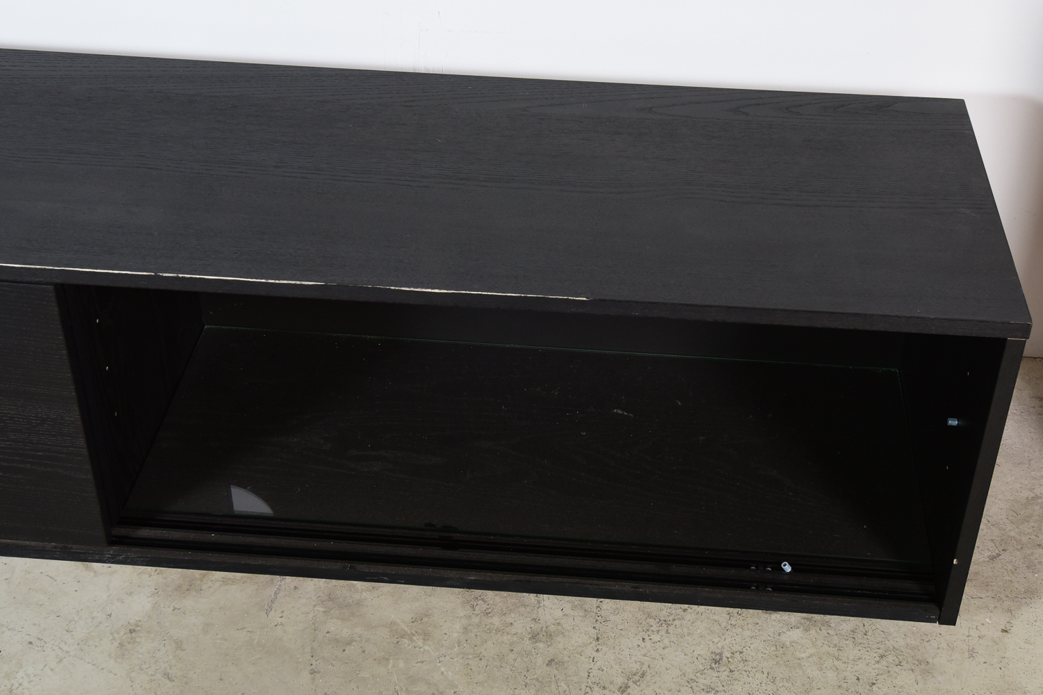 Black IKEA Television Stand