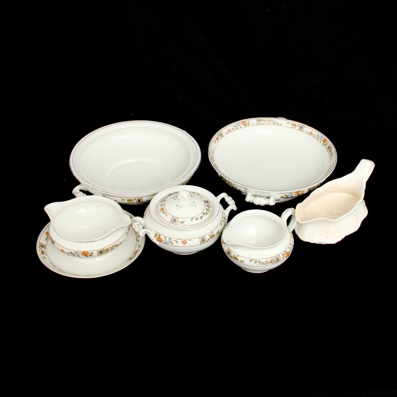 Johnson Bros. China Set and Radisson W.S. George Gravy Boat