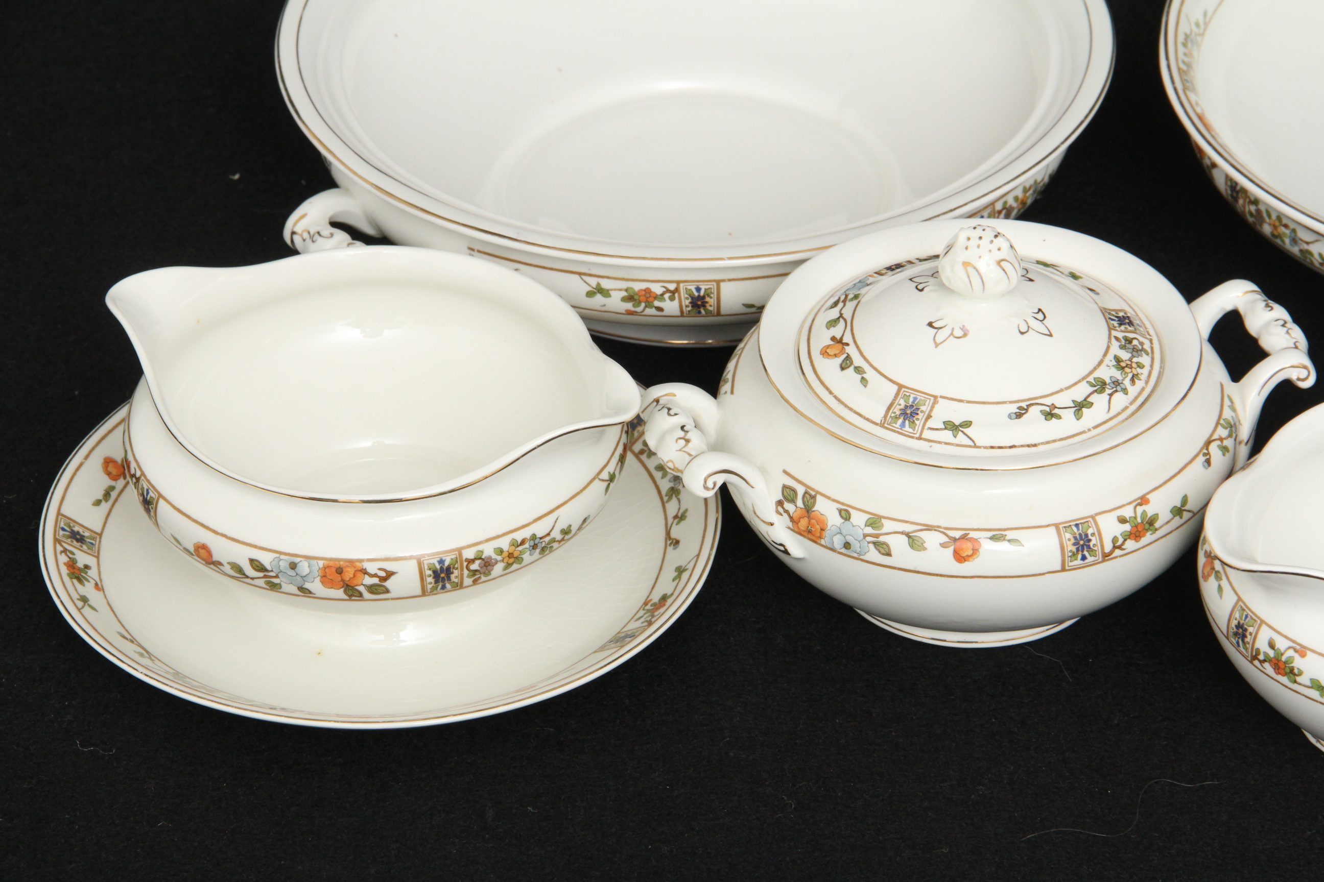 Johnson Bros. China Set and Radisson W.S. George Gravy Boat