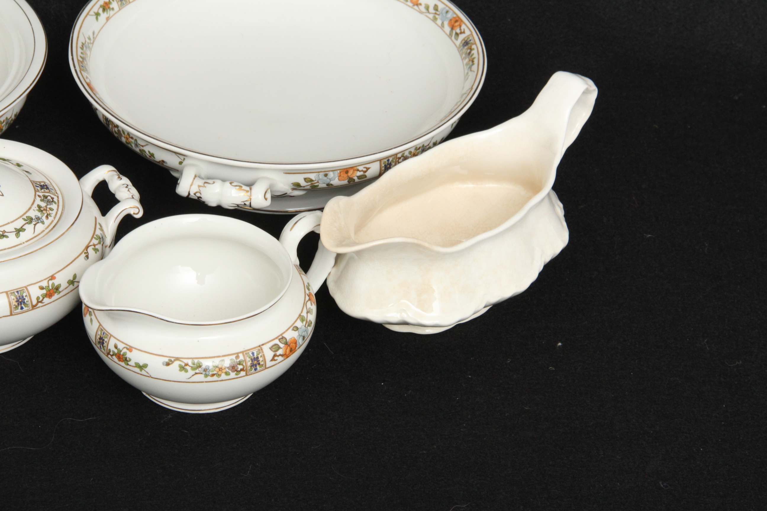 Johnson Bros. China Set and Radisson W.S. George Gravy Boat
