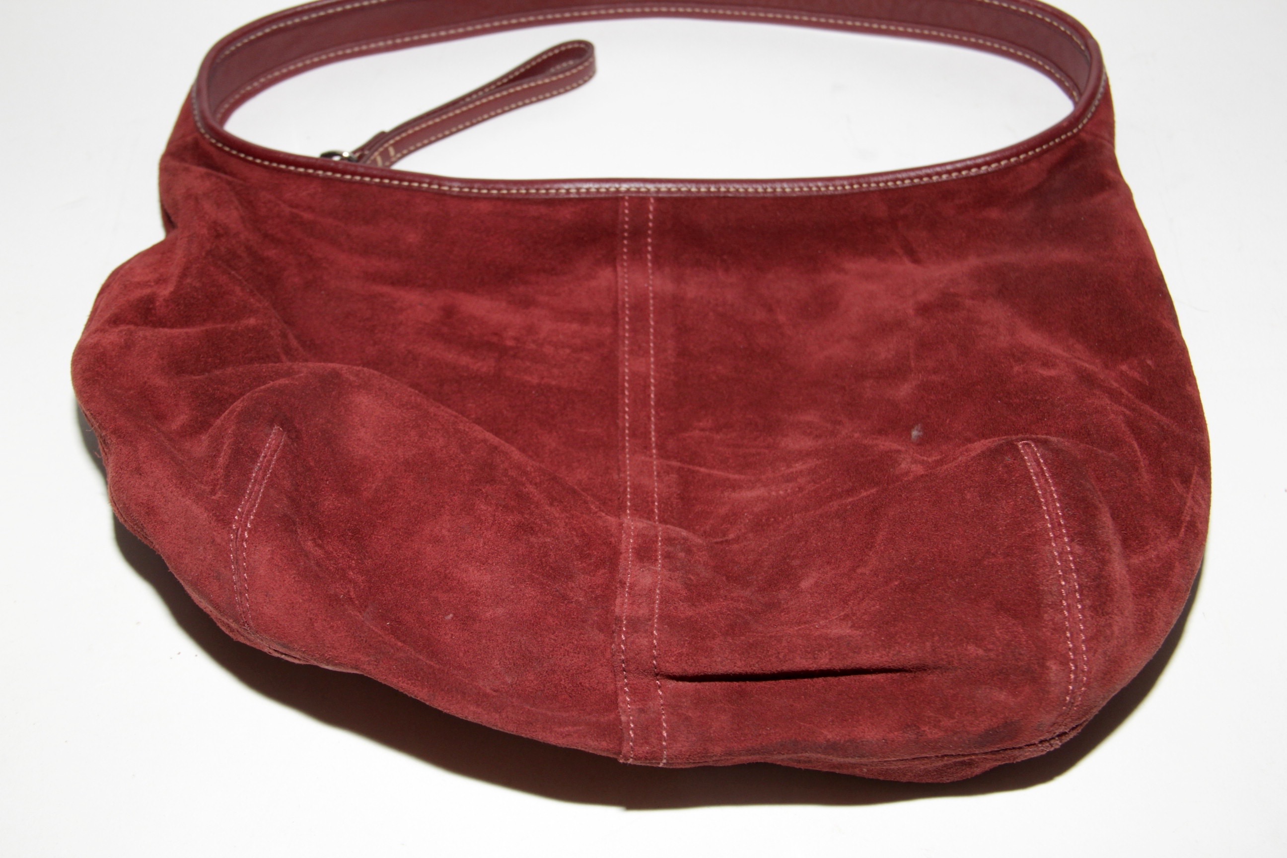 Coach Suede Hobo Bag