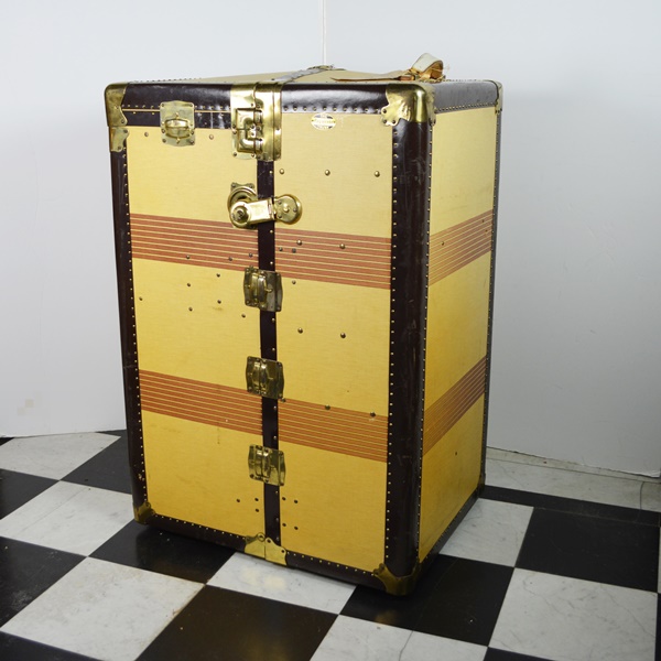 Antique Royalrobe Steamer Trunk, Circa 1900