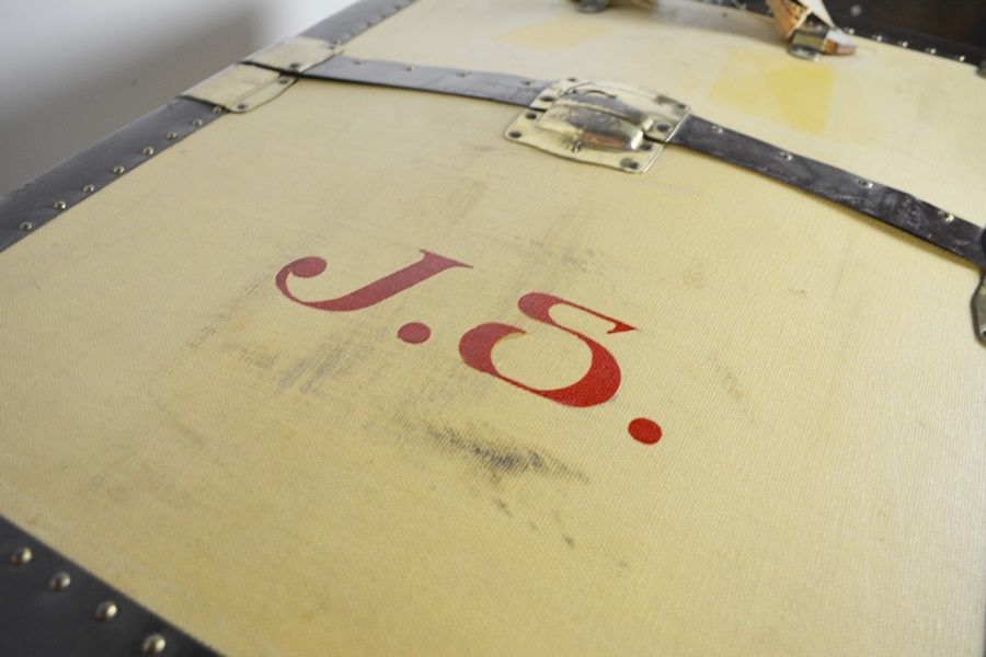 Antique Royalrobe Steamer Trunk, Circa 1900