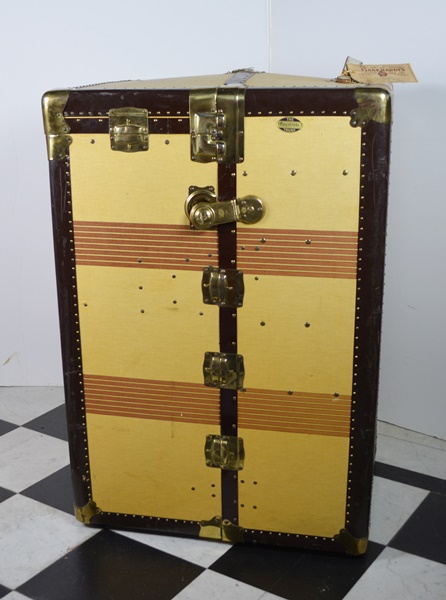 Antique Royalrobe Steamer Trunk, Circa 1900