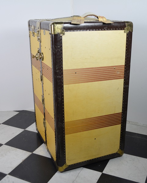 Antique Royalrobe Steamer Trunk, Circa 1900