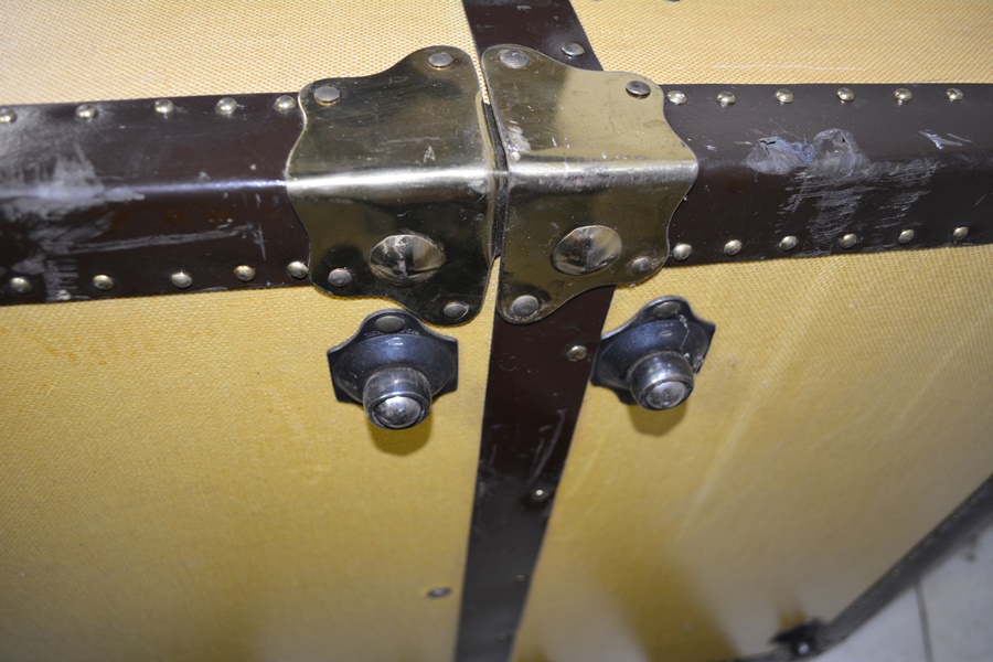 Antique Royalrobe Steamer Trunk, Circa 1900