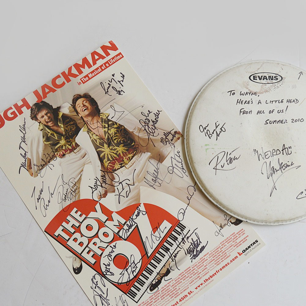 Musical Signed Memorabilia