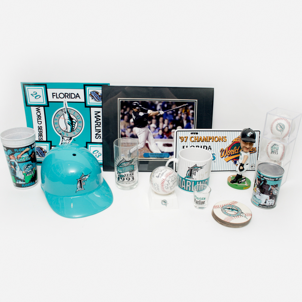 Florida Marlins Baseball Memorabilia