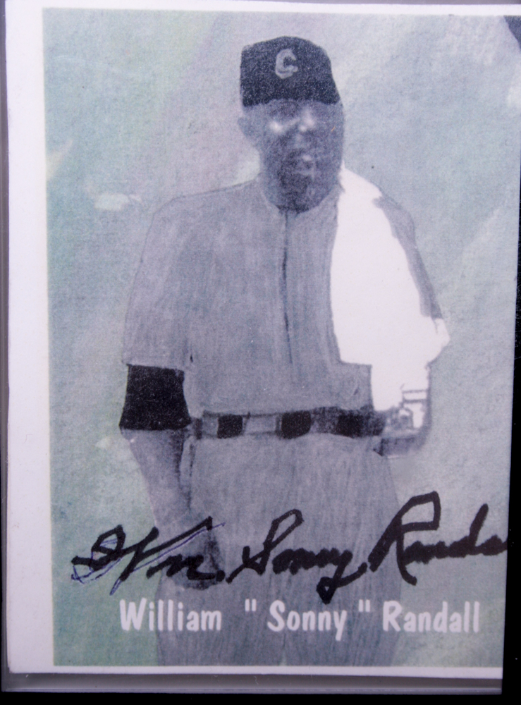 Rare Negro League Signed Photograph and Baseball Cards