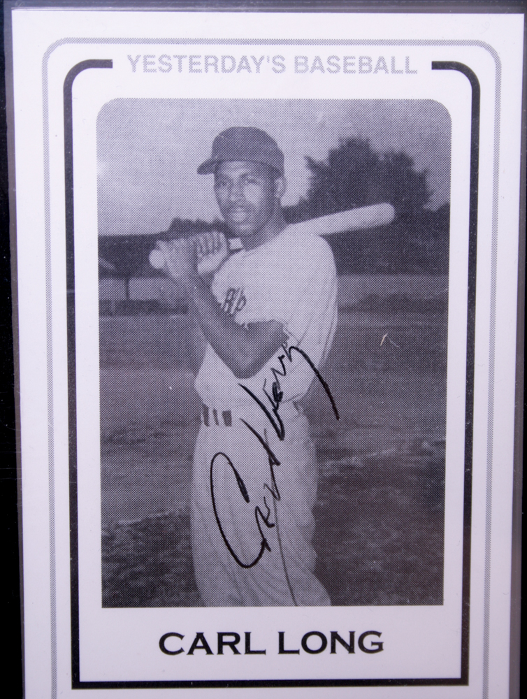Rare Negro League Signed Photograph and Baseball Cards