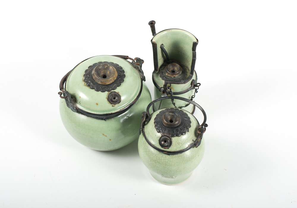 Ceramic Opium Pipes From Vietnam
