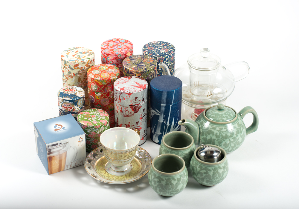 Collection of Tea Items
