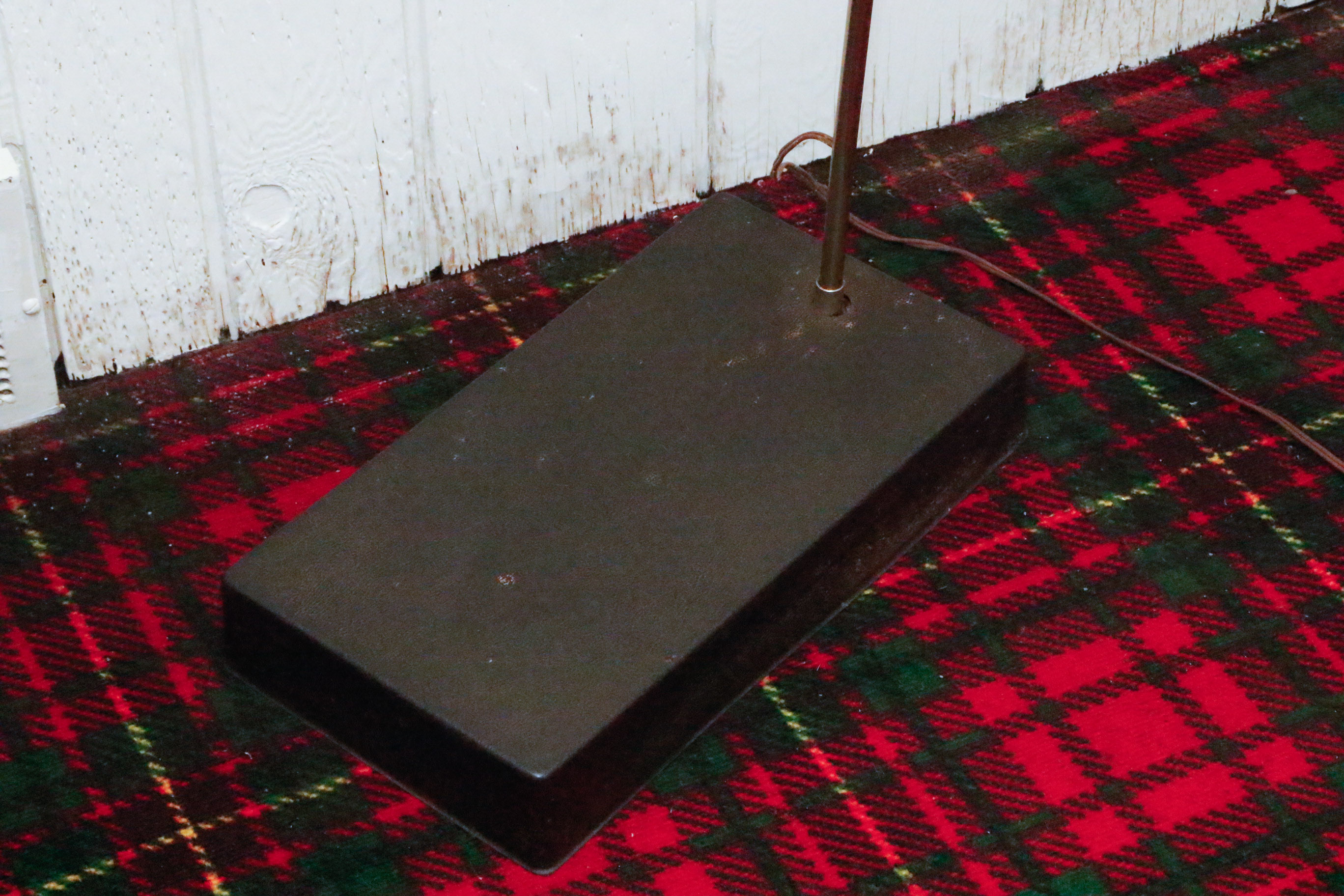 Mid-Century Modern Brass Arc Floor Lamp