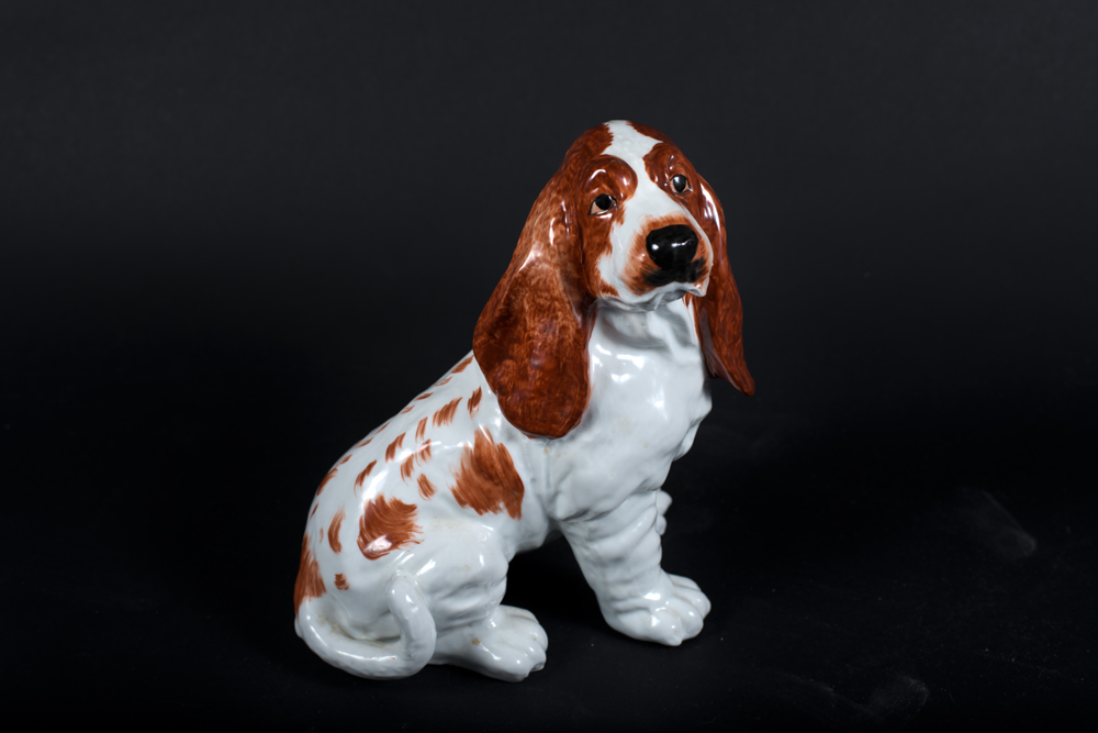 Ceramic Dog Statue and Decor