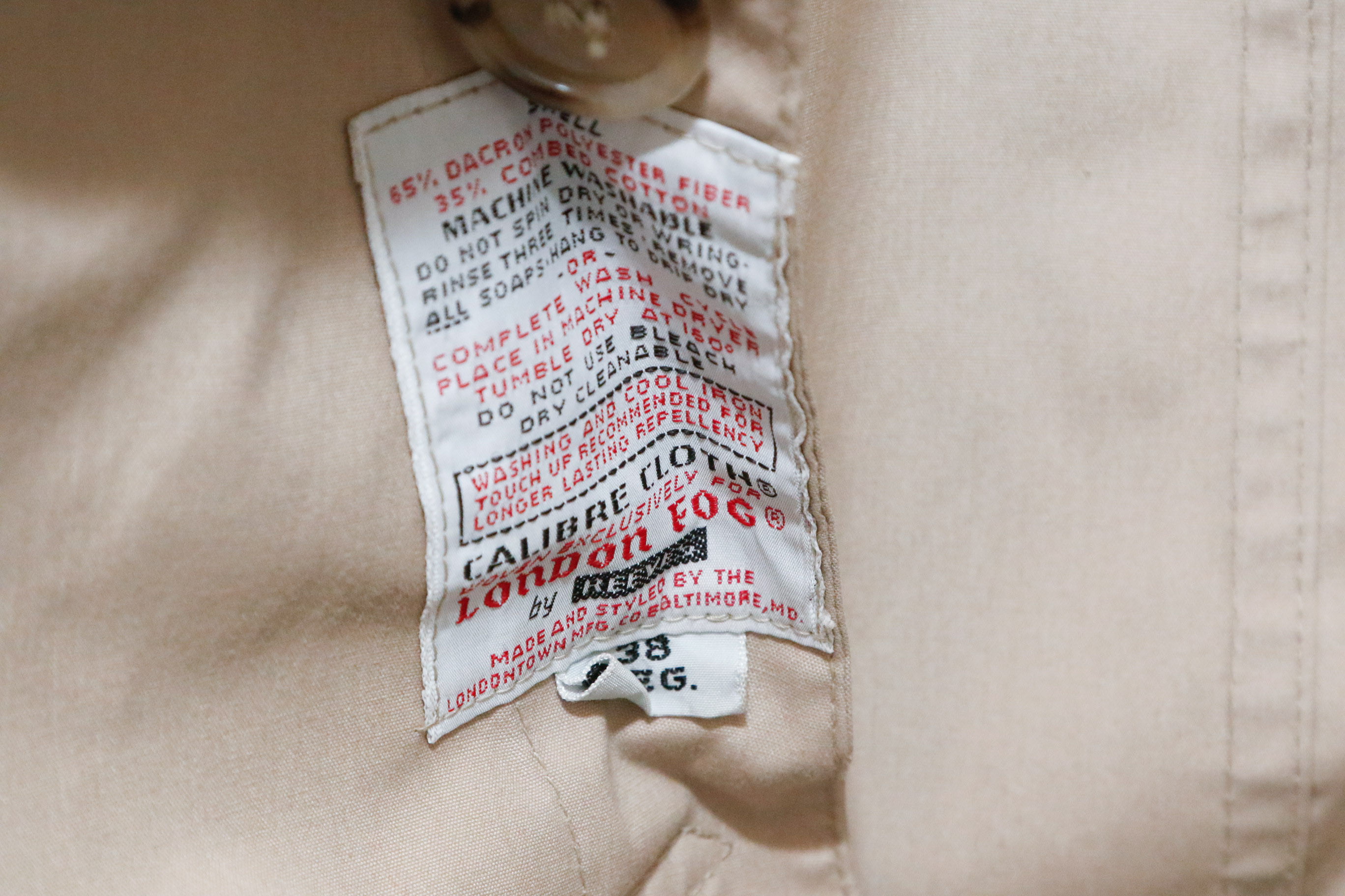 Brooks Brothers and London Fog Men's Designer Coats