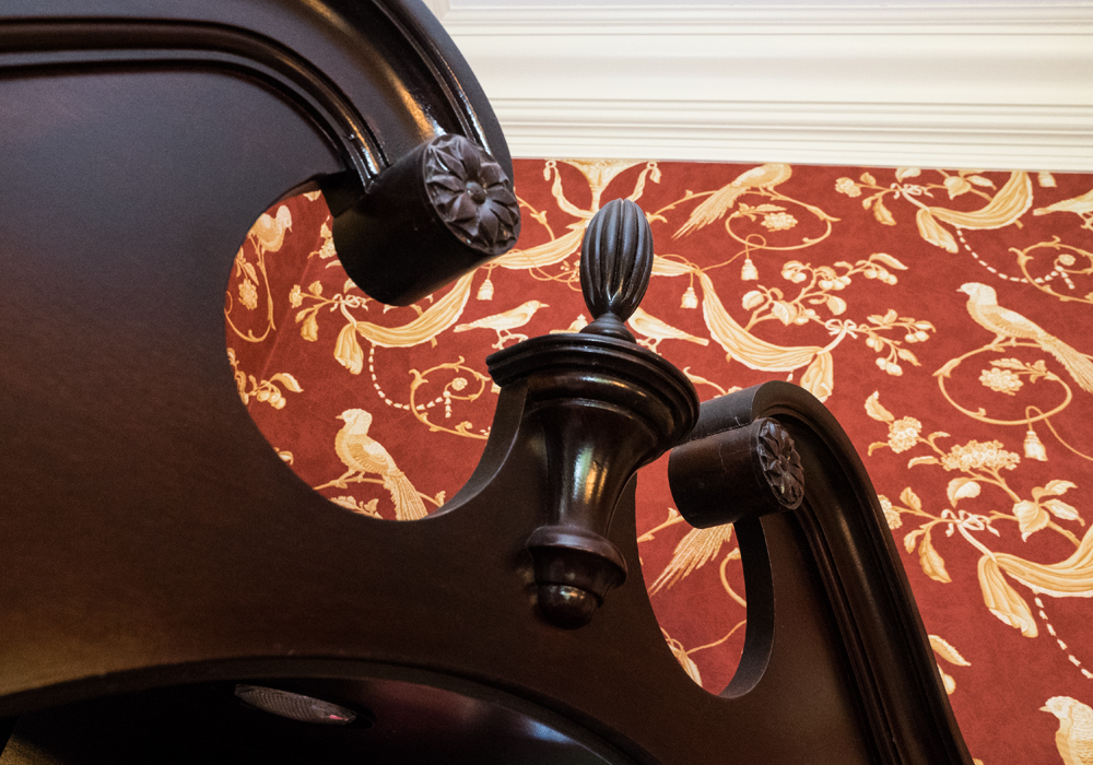 Mirrored Corner Cabinet by Jasper Cabinet Company