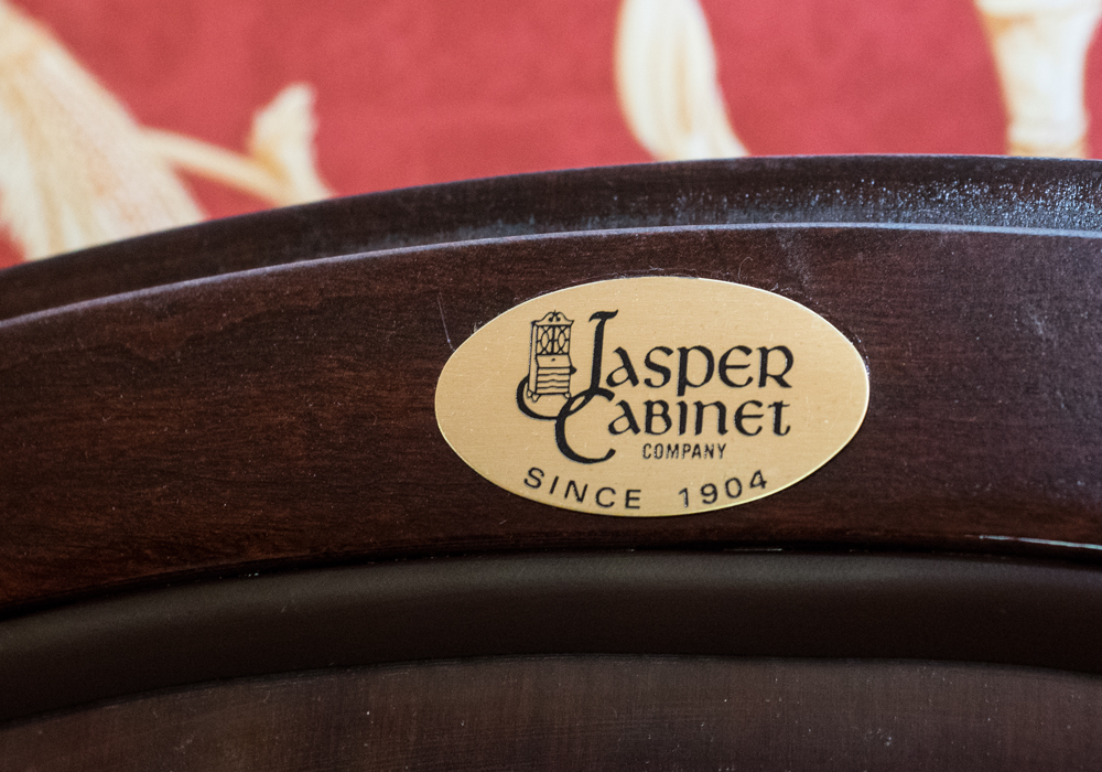 Mirrored Corner Cabinet by Jasper Cabinet Company