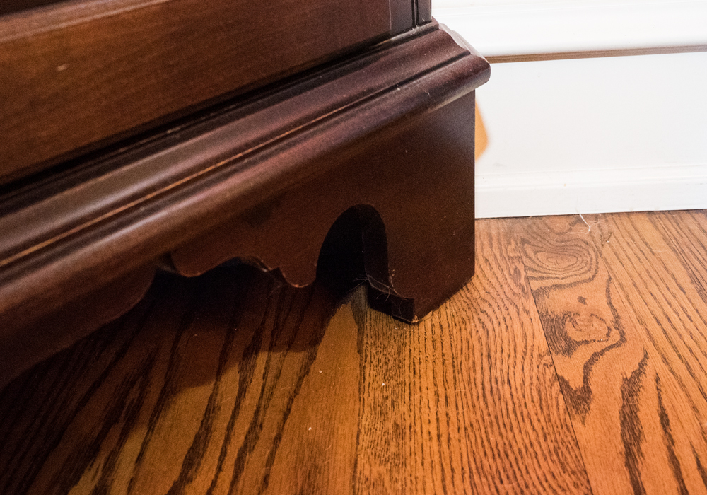 Mirrored Corner Cabinet by Jasper Cabinet Company